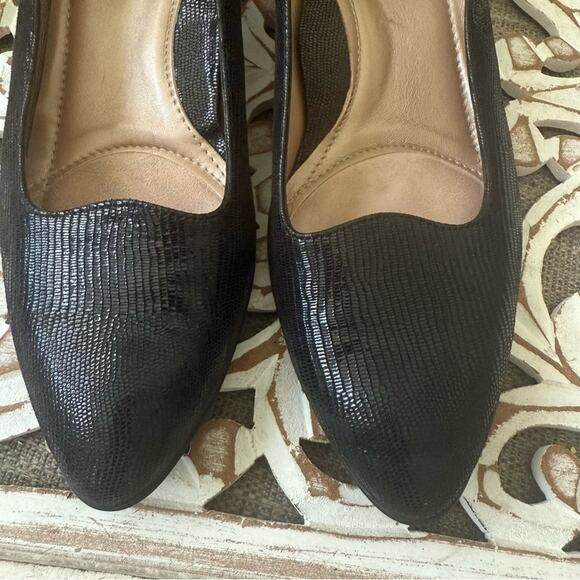 BeautiFeel Black Low Heels Shoes Women’s 38 US 7 - Picture 2 of 10